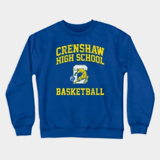 Crenshaw High School Cougars Basketball Crewneck Sweatshirt